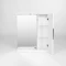 Зеркальный шкаф 70x70 см белый R Viant Лима VLIM70-ZSH - 4