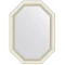 Зеркало 51x71 см белый с серебром Evoform Octagon BY 7433 - 1