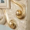 Зеркало 87x116 см слоновая кость/золото Tiffany World TW03539avorio/oro - 2