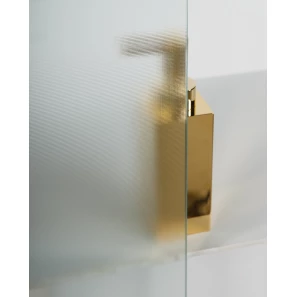 Изображение товара душевая дверь 100 см belbagno uno-b-1-100-p-cr текстурное стекло