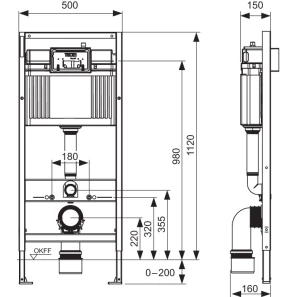 Изображение товара комплект подвесной унитаз + система инсталляции tece tecebase 9400413.wc1