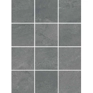 Керамический гранит Kerama Marazzi Матрикс серый тёмный, полотно 29,8x39,8 из 12 частей 9,8x9,8x7 1321H