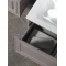 Комплект мебели серый матовый 101 см Sancos Very VR100LSM + CN7014 + SF900 - 7