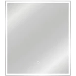 Изображение товара зеркальный шкаф 70x80 см белый r style line квартет сс-00002381