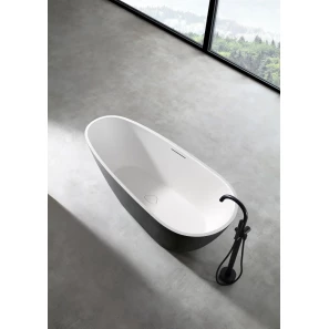 Изображение товара ванна из литьевого мрамора 170x75 см abber dortmund am9911bw