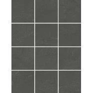 Керамический гранит Kerama Marazzi Матрикс антрацит, полотно 29,8x39,8 из 12 частей 9,8x9,8x7 1322H