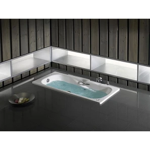 Изображение товара чугунная ванна 170x75 см с противоскользящим покрытием roca malibu set/2309g000r/526803010/150412330