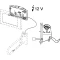 Механизм дистанционной активации смыва унитаза для проводных электронных кнопок, питание от сети 12 В Tece TECEplanus 9240357  - 2