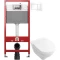 Комплект подвесной унитаз Villeroy & Boch O.Novo 5660HR01 + система инсталляции Tece 9400413 - 1