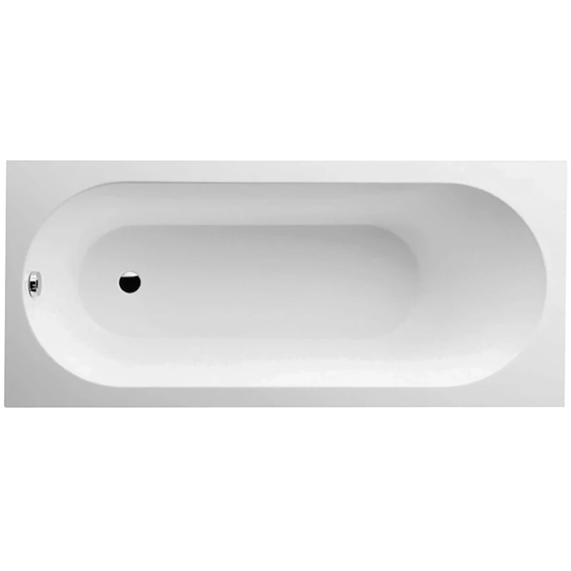 Квариловая ванна 180x80 см альпийский белый Villeroy & Boch Oberon UBQ180OBE2V-01