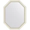 Зеркало 71x91 см белый с серебром Evoform Octagon BY 7436 - 1