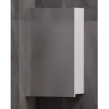 Изображение товара зеркальный шкаф 40x65 см белый глянец corozo комо sd-00000290