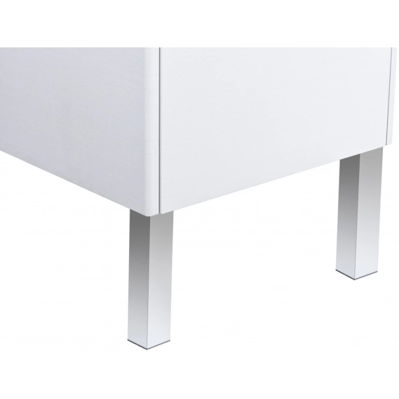 Комплект мебели дуб полярный 50 см Акватон Сильва 1A211701SIW70 + 1WH302184 + 1A215502SIW7L