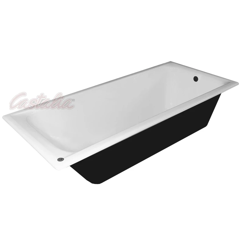 Чугунная ванна 180x80 см без ручек Castalia Prime S2021 Ц0000146