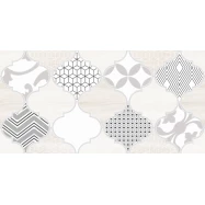 Декор LB-Ceramics Мореска 1641-8625 20x40 бежевая
