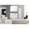 Комплект мебели белый серебряная патина 106,5 см ASB-Woodline Салерно - 1