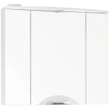 Изображение товара зеркальный шкаф 80x71,8 см белый глянец style line жасмин 2 лс-000010036
