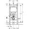 Комплект подвесной унитаз Villeroy & Boch Venticello 4611RSR1 + система инсталляции Geberit 458.125.21.1 - 5