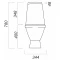 Унитаз-компакт косой выпуск с сиденьем полипропилен Sanita Лада эконом LDASACC01090111 - 3