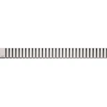 Изображение товара декоративная решетка 644 мм alcaplast line глянцевый хром line-650l