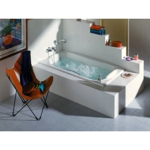 Изображение товара чугунная ванна 170x85 см с противоскользящим покрытием roca akira set/2325g000r/526804010/150412330