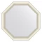 Зеркало 66x66 см белый с серебром Evoform Octagon BY 7438 - 1