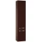 Пенал подвесной темно-коричневый с бельевой корзиной Акватон Ария 1A124403AA430 - 1