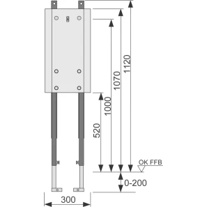 Изображение товара монтажный элемент для поручней и опорных систем tece teceprofil 9360000