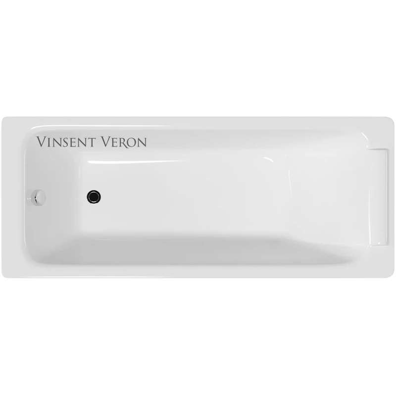 Чугунная ванна 170x70 см Vinsent Veron Italon VIT1707045