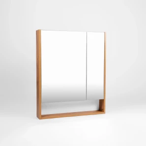 Изображение товара зеркальный шкаф 60x85 см дуб вотан l/r viant мальта vmal60-zsh