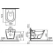 Унитаз подвесной с сиденьем микролифт Vitra S50 5318B003-6039 - 2