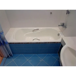 Изображение товара чугунная ванна 170x80 см с противоскользящим покрытием roca haiti set/2327g000r/526804210/150412330