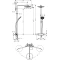 Душевая система Hansgrohe Raindance Select S 240 2jet Showerpipe 27129000 - 4