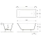 Чугунная ванна 180x80 см Delice Camelot DLR230616R - 2