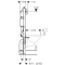 Комплект подвесной унитаз Esbano Clavel ESUPCLAVB + система инсталляции Geberit 458.125.11.1 - 6