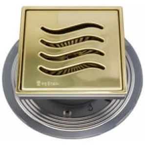 Изображение товара душевой трап 144x144/50 мм золотой pestan confluo standard tide mask gold vertical 13000163