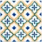 Керамическая плитка Kerama Marazzi Вставка Капри майолика 9,9x9,9 STG\A491\1146