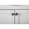 Комплект мебели белый серебряная патина 66 см ASB-Woodline Салерно - 5