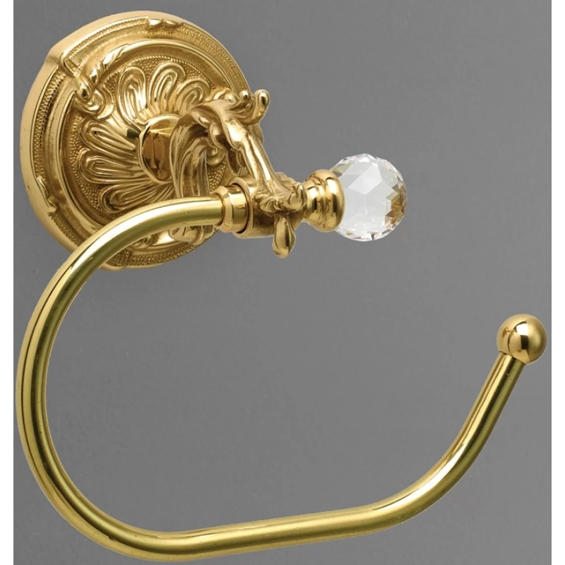 Держатель для туалетной бумаги античное золото Art&Max Barocco Crystal AM-1782-Do-Ant-C