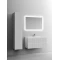 Комплект мебели белый матовый 101 см Sancos Snob T SNT100W + CN7013 + CI1000 - 2