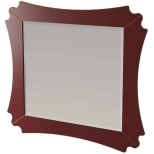Изображение товара зеркало 98x85,9 см бордо матовый caprigo bourget 11031-b013