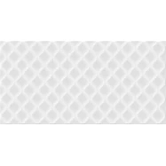 Плитка Deco рельеф белый DEL052 29,8x59,8