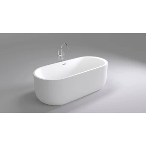 Изображение товара акриловая ванна 170x80 см black & white swan 109sb00