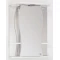Зеркальный шкаф 55x73 см белый глянец Style Line Лорена ЛС-00000120 - 1