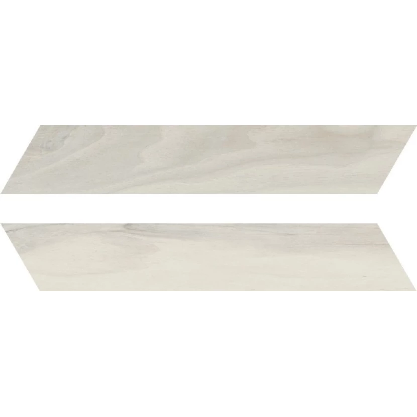 Керамогранит Rondine Group (RHS) Woodie WHITE CHEVRON 7,5x40,7