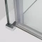 Душевая дверь раздвижная 120 см прозрачное стекло WasserKRAFT DINKEL 58R05 - 5