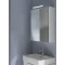 Зеркальный шкаф 60x70 см белый матовый R Laufen Base 4.0275.2.110.260.1 - 5