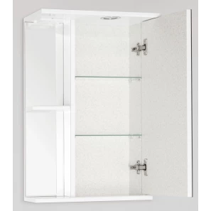 Изображение товара зеркальный шкаф 45x73 см белый глянец style line николь лс-00000115