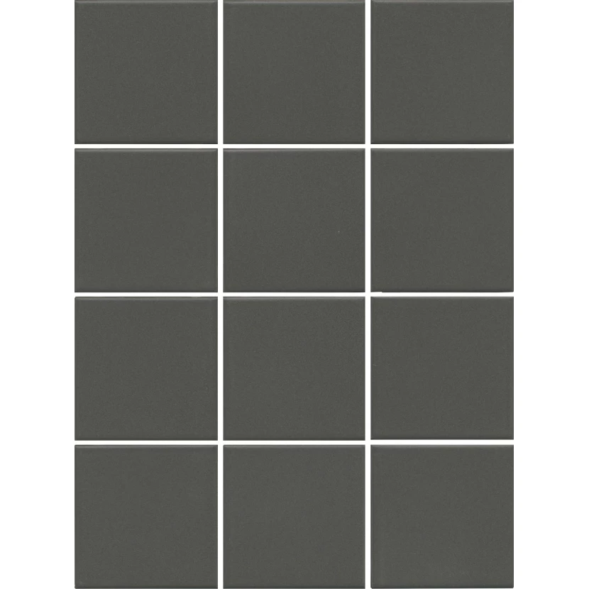 Керамогранит 1331 Агуста серый темный натуральный (30x40 из 12 частей) R10 9,8x9,8