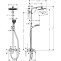 Душевая система Hansgrohe Crometta S 240 1jet Showerpipe EcoSmart, 9 л/мин 27269000 - 2